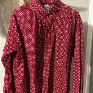 Cinch Mens Long Sleeve Button Down